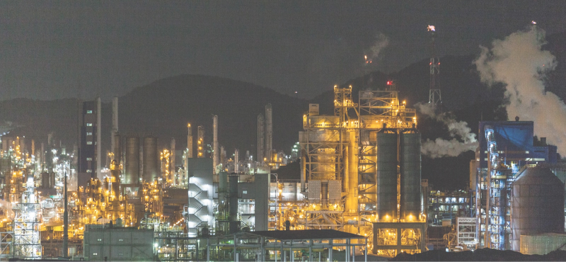 Industrial petroleum facility